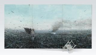 Jia Aili - It\'S Not Only You Who Is Pale (Triptych)