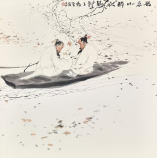 Jia Youfu - Drinking And Boating With A Friend