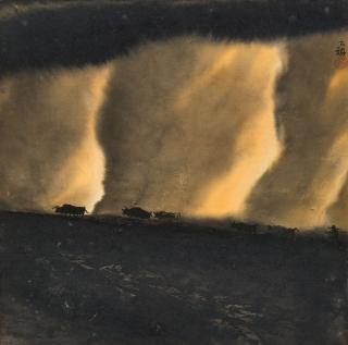 Jia Youfu - Herding at Sunset