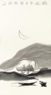 Jia Youfu - Solitary Boats In The Moonlight