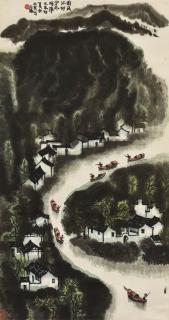 Jia Youfu - Village After Rain