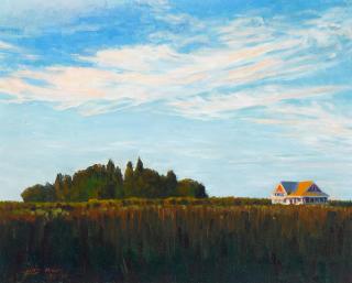 Jian Wang - Vineyard in Gold Country in Early Autumn (Gold Country, North of Sacramento near Placerville)