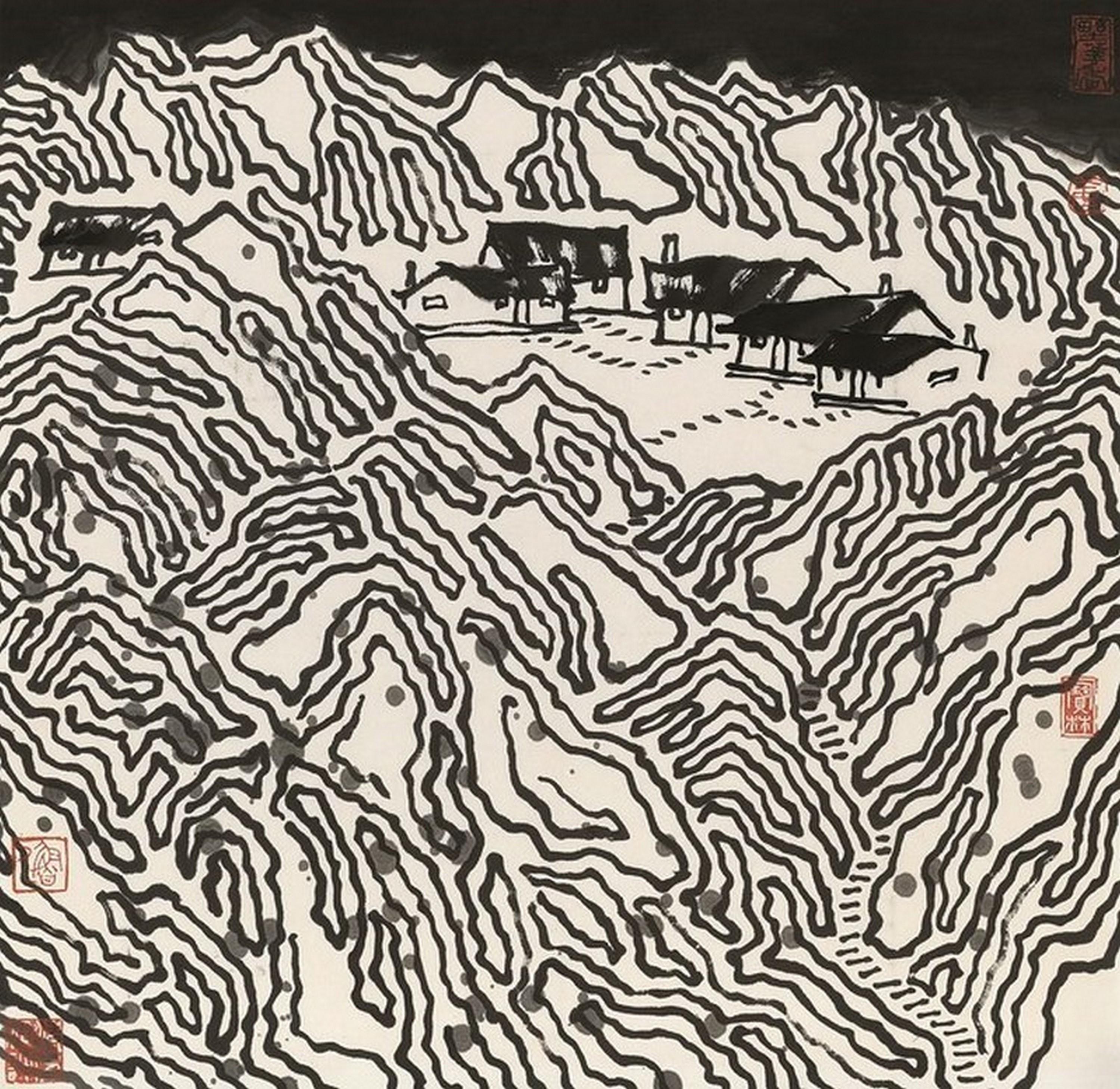 Jiang Baolin - Cottages Surrounding