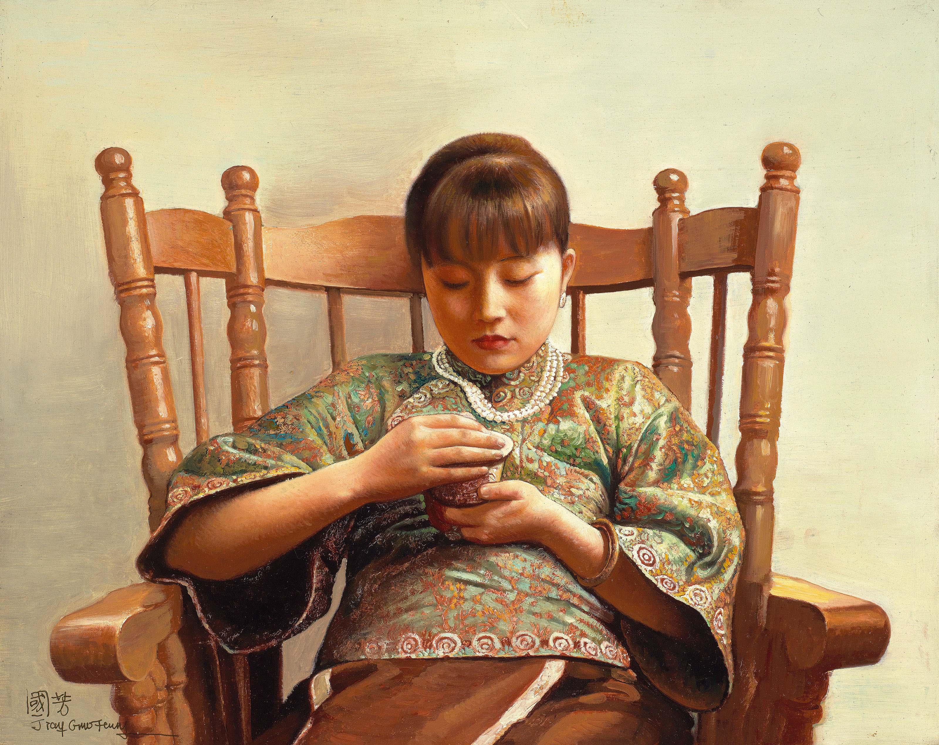 Jiang Guofang - PORTRAIT SERIES NO. 34