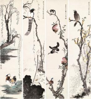 Jiang Hantiang - Birds And Flowers