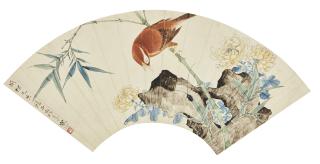 Jiang Hanting - Bird And Flowers