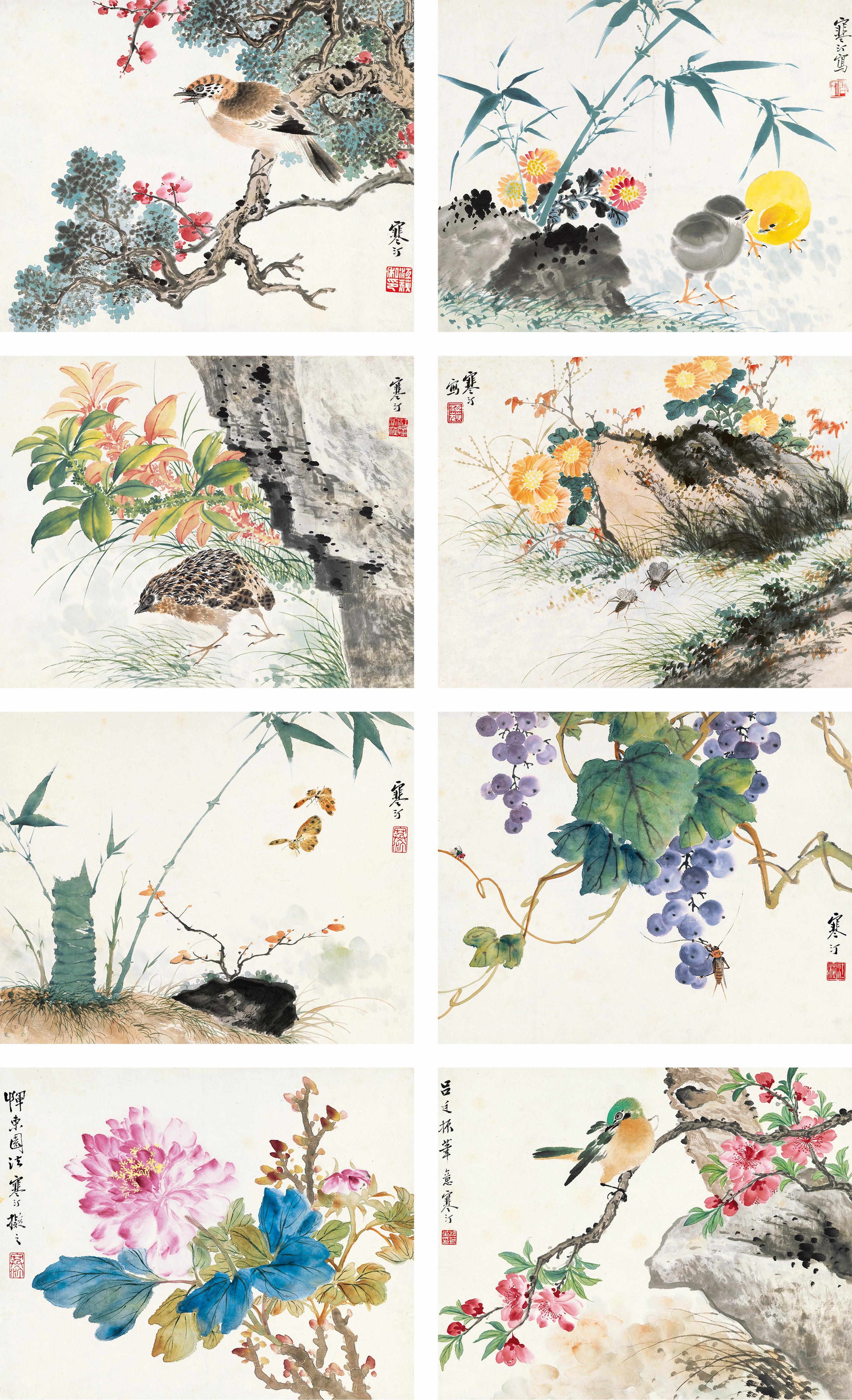 Jiang Hanting - Birds and Flowers