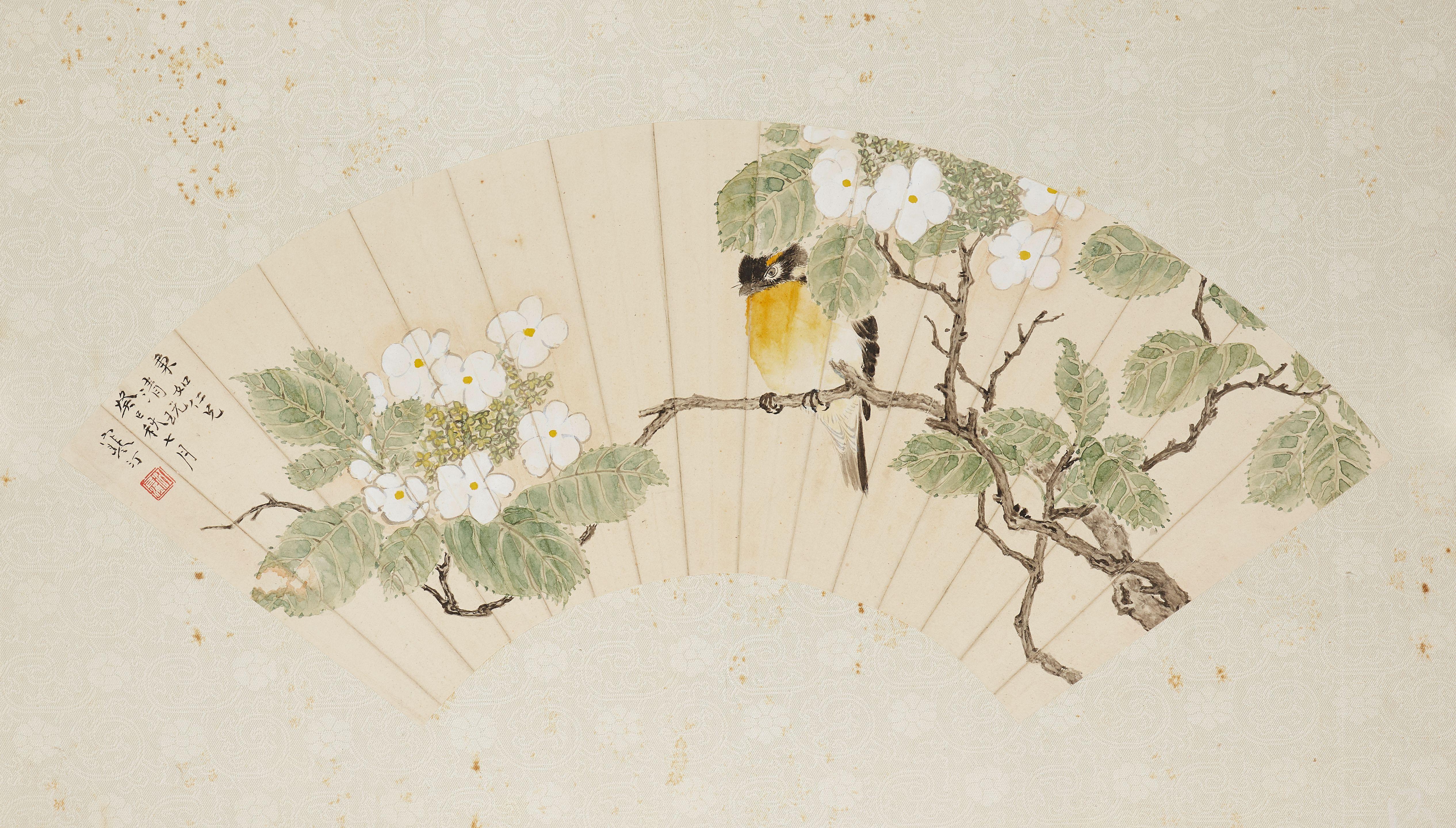 Jiang Hanting - Flowers and Bird