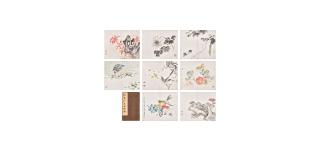 Jiang Hanting - Insects, Bird and Flowers, 1944