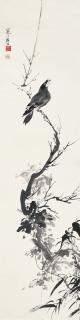 Jiang Hanting - Mynah on Branch