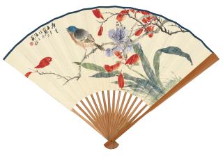 Jiang Hanting - Perching By The Daylily