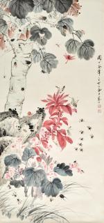 Jiang Hanting - Tung Tree and Various Insects