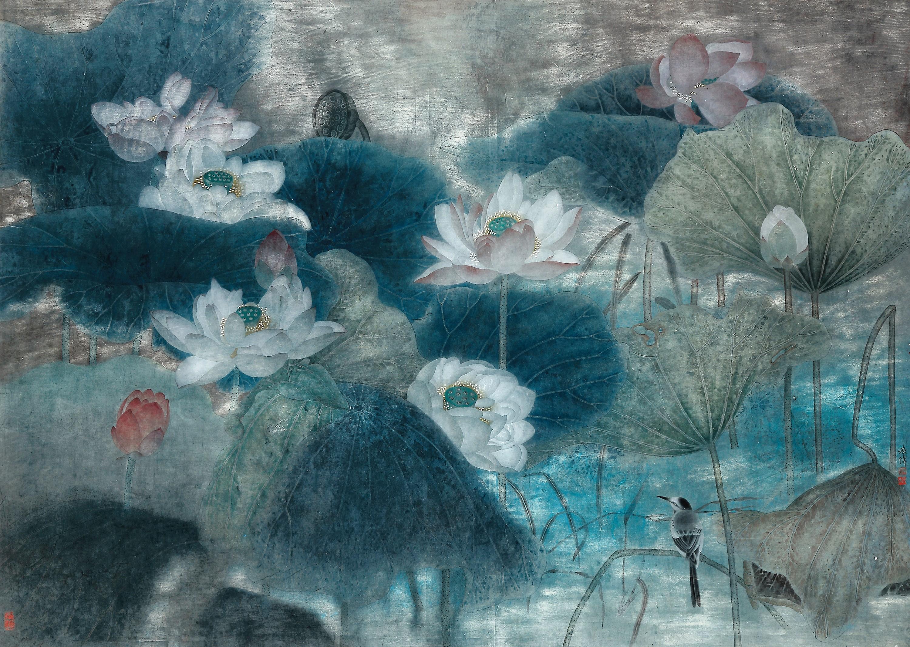 Jiang Hongwei - Lotus Pond