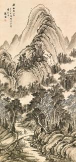 Jiang Jiapu - Autumn Landscape