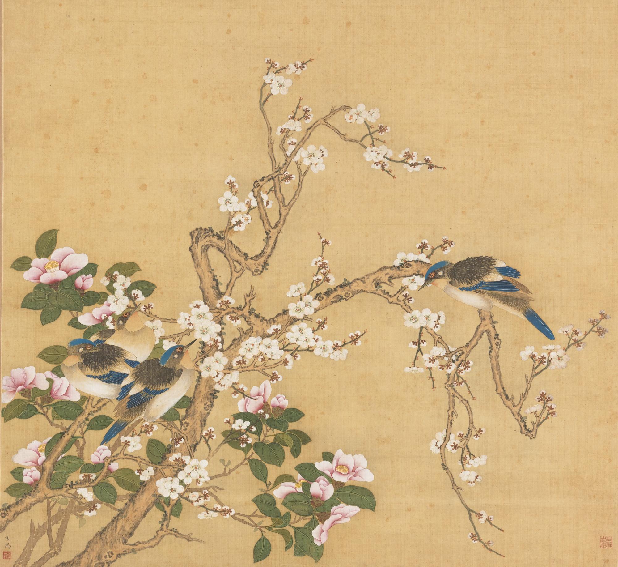 Jiang Tingxi - Flower And Birds