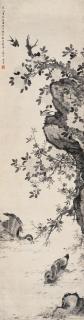 Jiang Tingxi - Ink Flowers And Birds