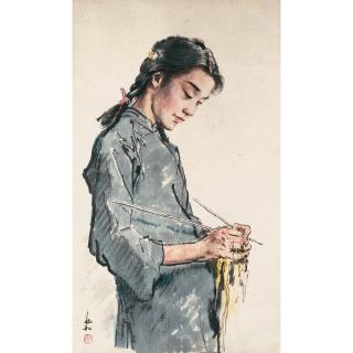 Jiang Zhaohe - Knitting
