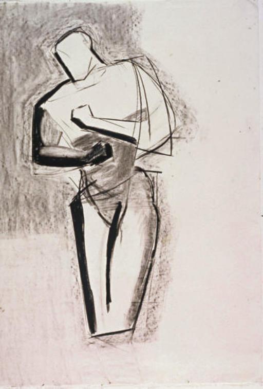 Jill Giegerich - Untitled (Study for figure)