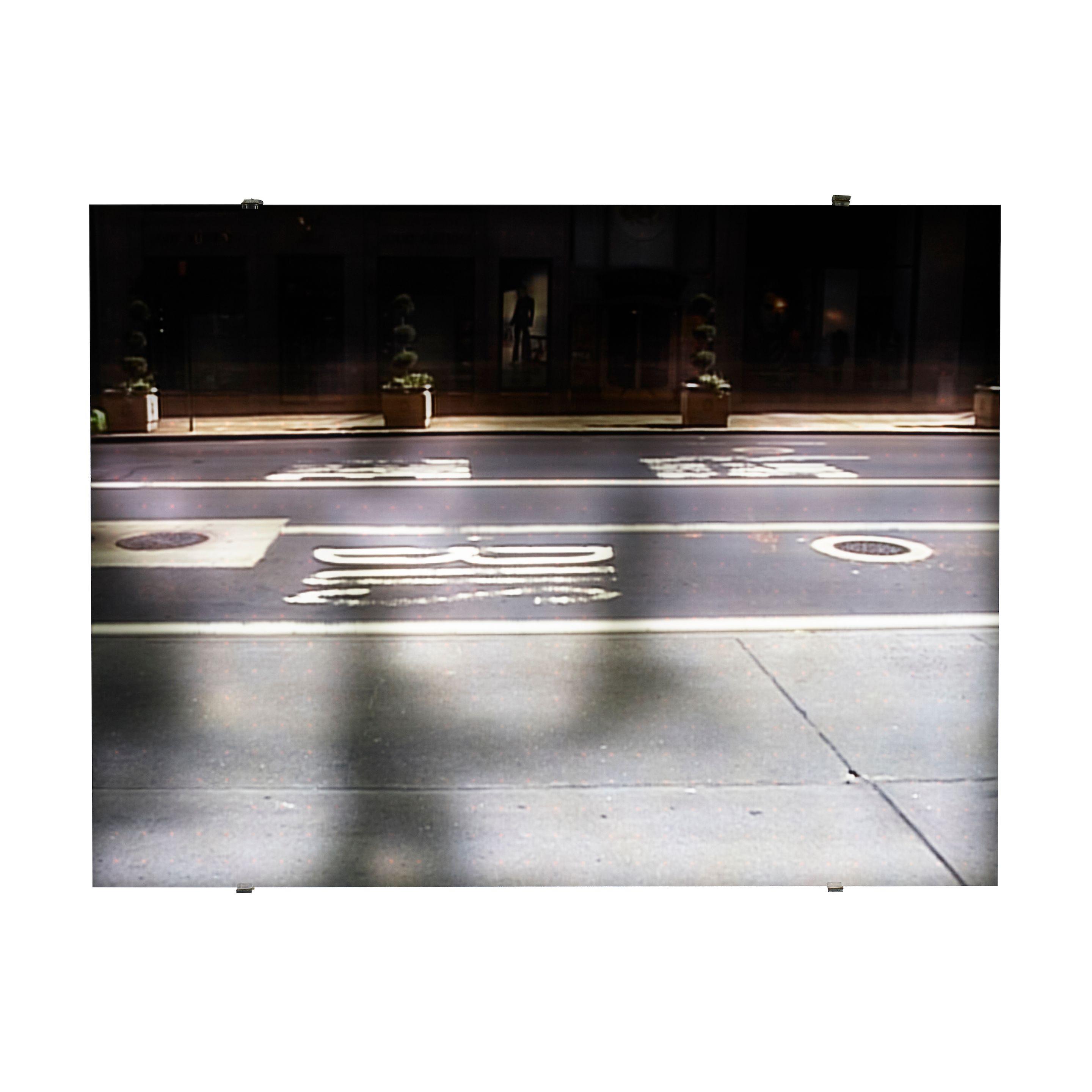Jim Campbell - Bus Stop (5th and 53rd), 2003