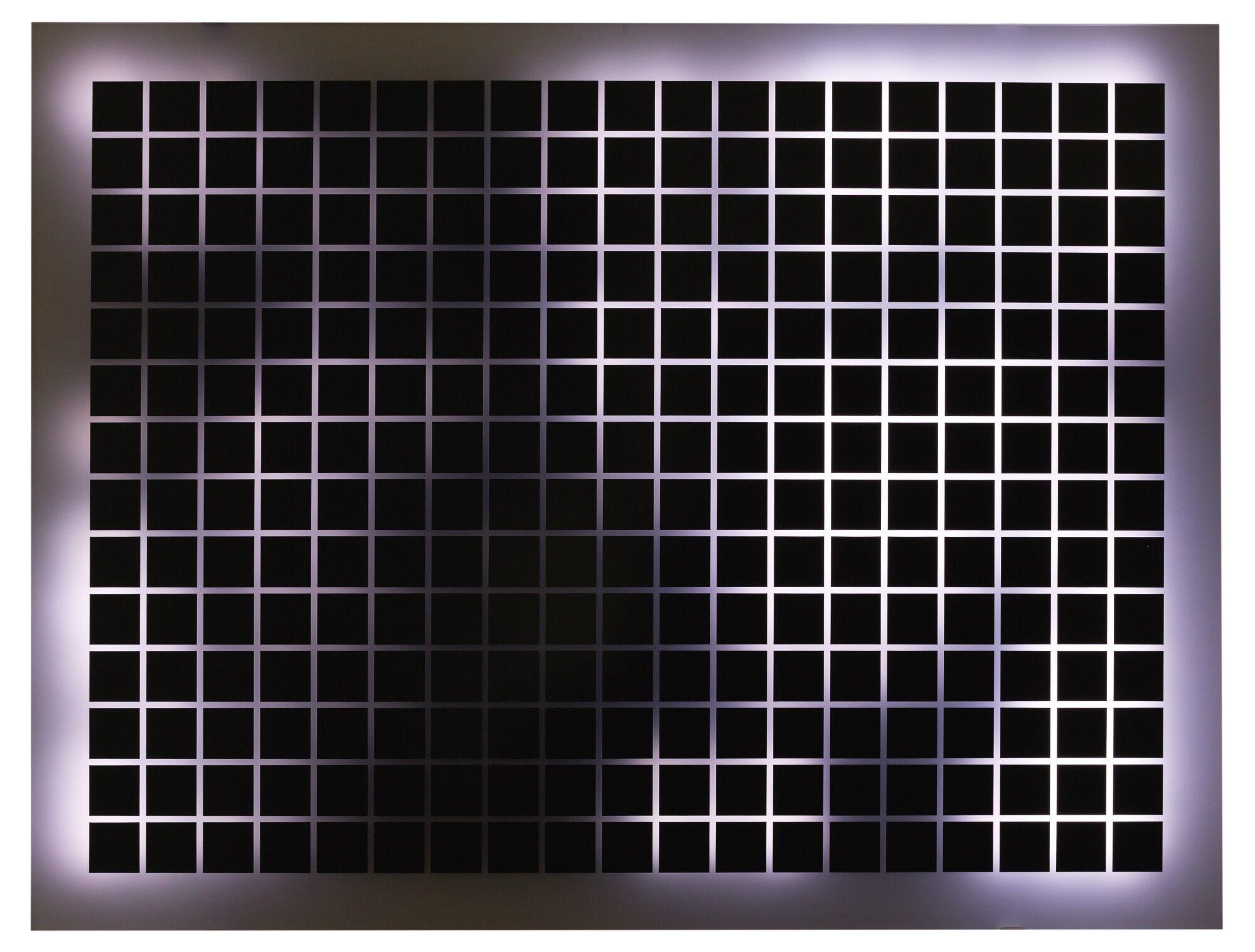 Jim Campbell - Street Scene Grid #2 