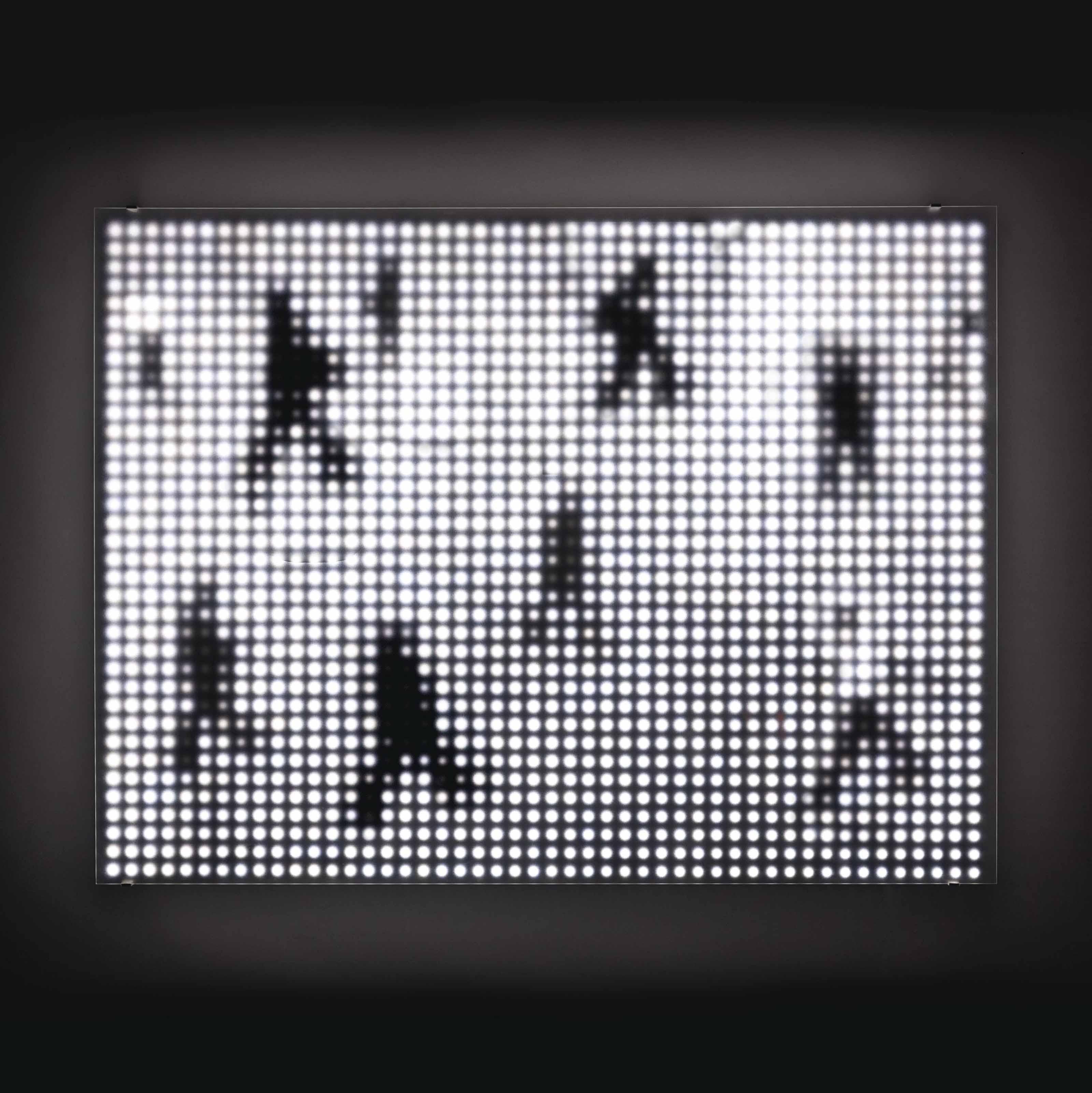 Jim Campbell - Untitled (Grand Central Station)