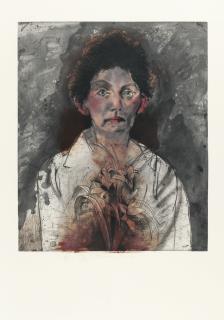 Jim Dine - 1 - Nancy Outside In July Iv 2 - Nancy Outside In July Xxiii, Squeezed Outjim Dine ; Nancy Outside In July Iv ; Nancy Outside In July Xxiii, Squeezed Out ;  Etching And Drypoint ; Signed ; 1978; 1981 ; Japonese Paper