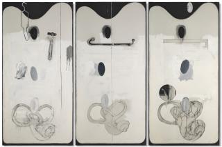 Jim Dine - 3 Palettes (Portrait of A)
