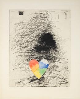 Jim Dine - A Girl And Her Dog II