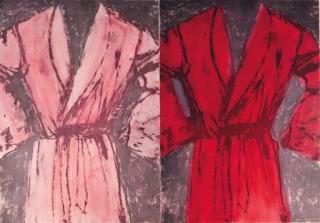 Jim Dine - A Magenta Robe, A Rose Robe (D\'O. & F. 56)