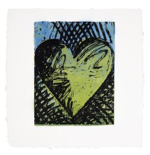 Jim Dine - A Sunny Woodcut