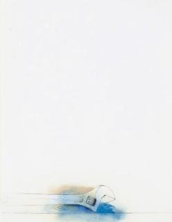 Jim Dine - Blue Crescent Wrench