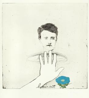 Jim Dine - Blue Haircut