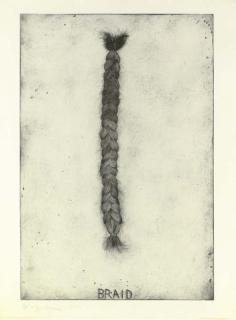 Jim Dine - Braid (First State) (Williams College 148)