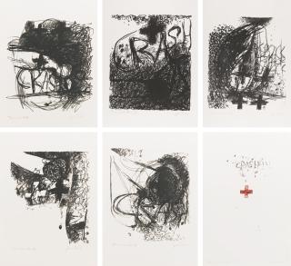 Jim Dine - Car Crash I-V And End Of The Crash (Mirko 1-6)