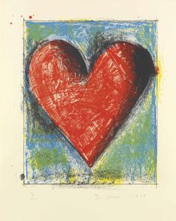 Jim Dine - Carnegie Hall Heart