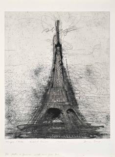 Jim Dine - Eiffel Tower