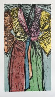 Jim Dine - Fourteen Colour Woodcut Bathrobe (D\'Oench & Feinberg 112)