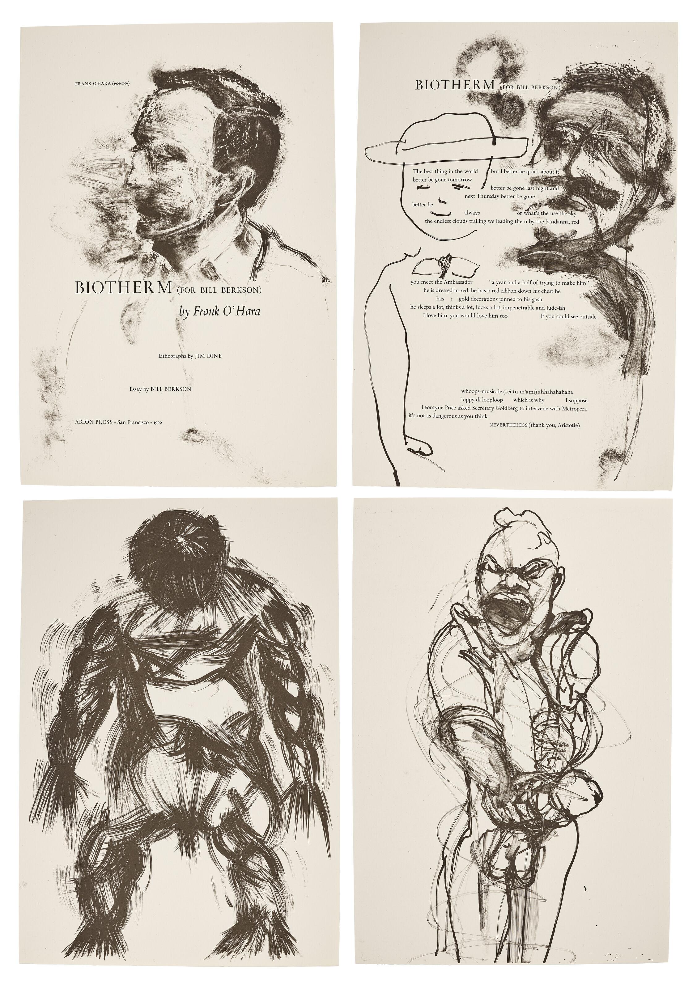 Jim Dine - Frank O\'Hara, Biotherm (For Bill Berkson)