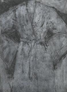 Jim Dine - Grey Sitting With Me (Carpenter 106)