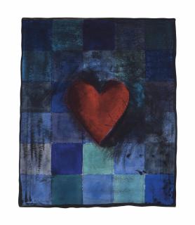 Jim Dine - Hart In Blu