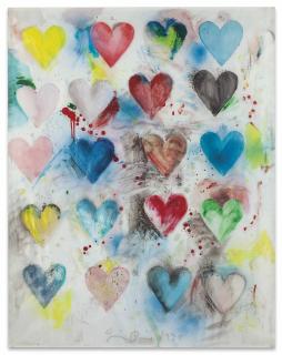 Jim Dine - Heart Drawing