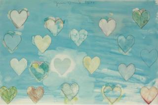 Jim Dine - Heart Drawing