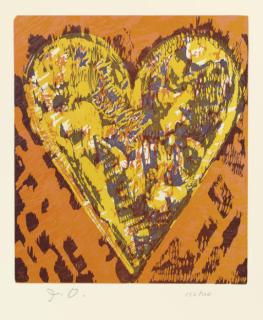 Jim Dine - Heart for Film Forum (C. 60)