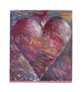 Jim Dine - Heart for Mickey and Martin