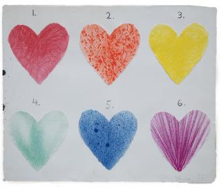 Jim Dine - Hearts