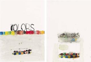 Jim Dine - (i) Colors n°1 (paintBOX)    (ii) Colors n°2 (paintBOX)