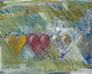 Jim Dine - Little Hearts In The 80\'S Twenty-One