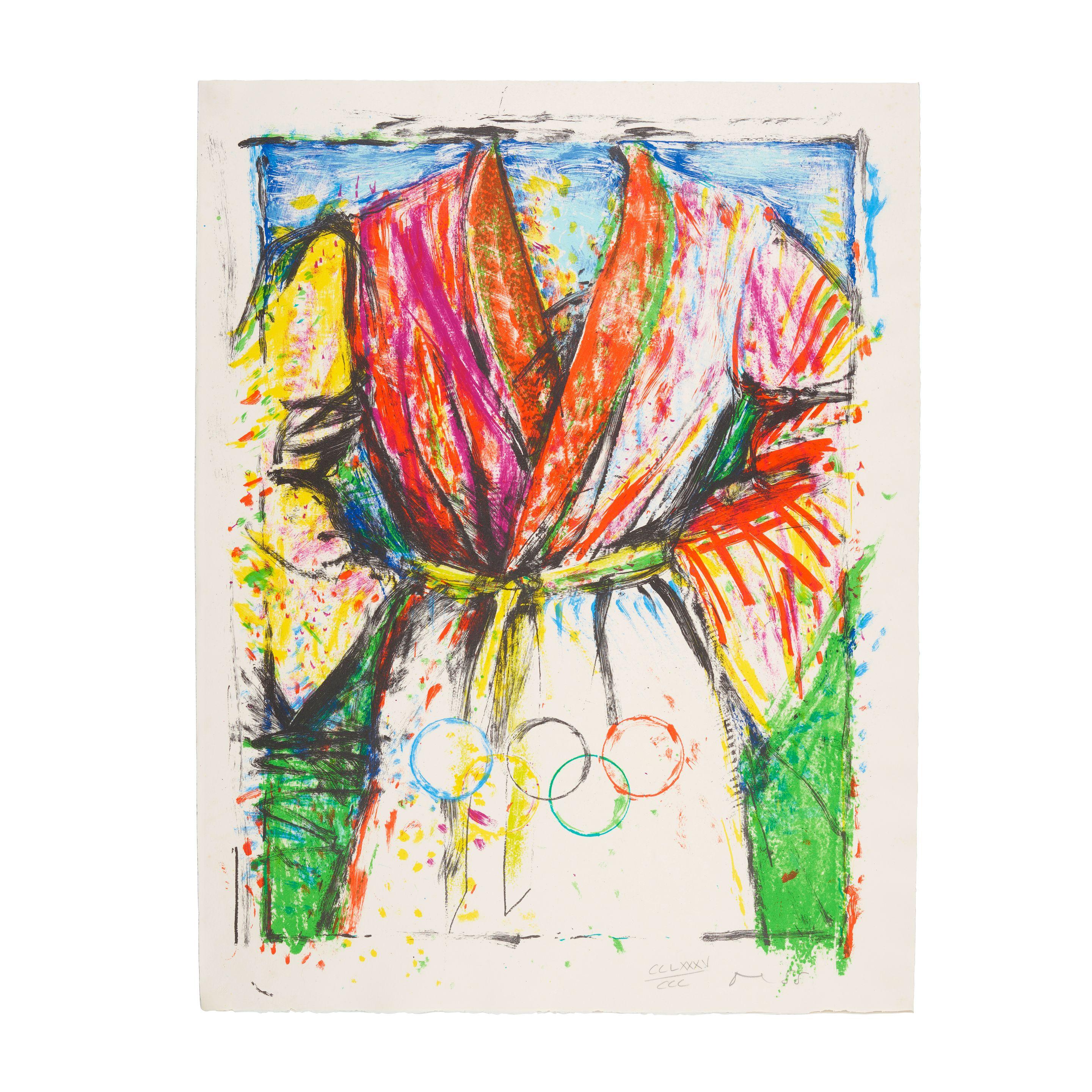 Jim Dine - Olympic Robe, from Games of the XXIVth Olympiad Seoul 1988