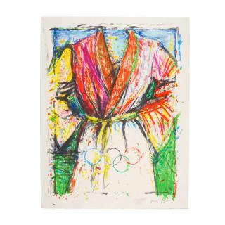 Jim Dine - Olympic Robe, from Games of the XXIVth Olympiad Seoul 1988