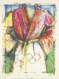 Jim Dine - Olympic Robe, from the Games of the XXIVth Olympiad Seoul 1988 (not in C.)
